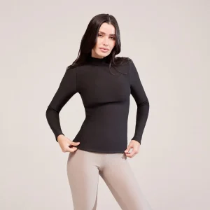 Winter Thermal Top - Black Coffee