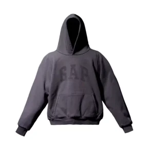 Yeezy Gap Dove Shrunken Hoodie Black